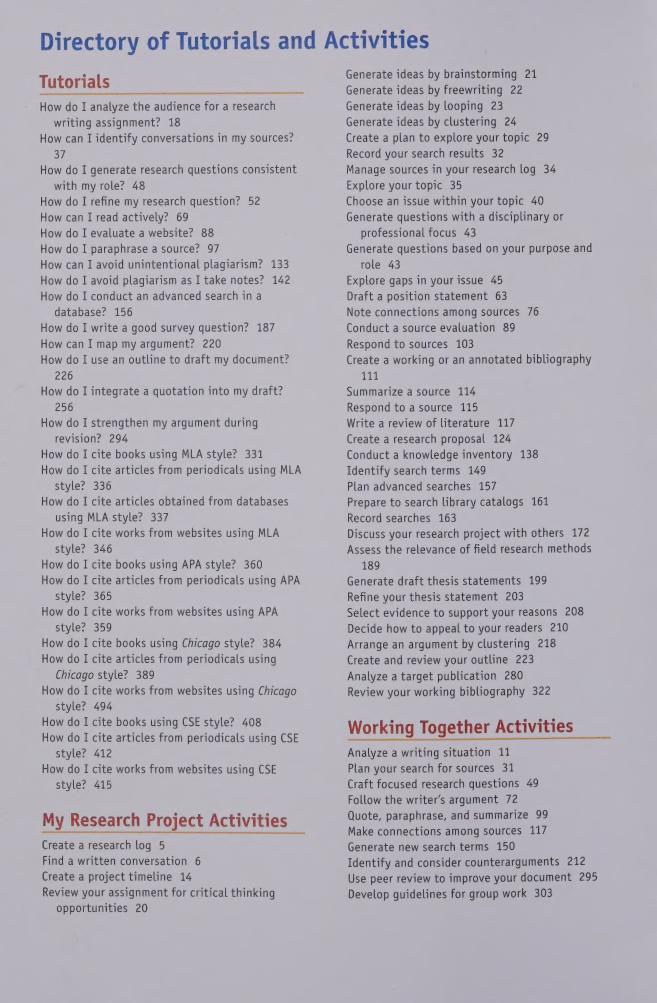 Preview page 2 of The Bedford Researcher 7th Edition By Mike Palmquist