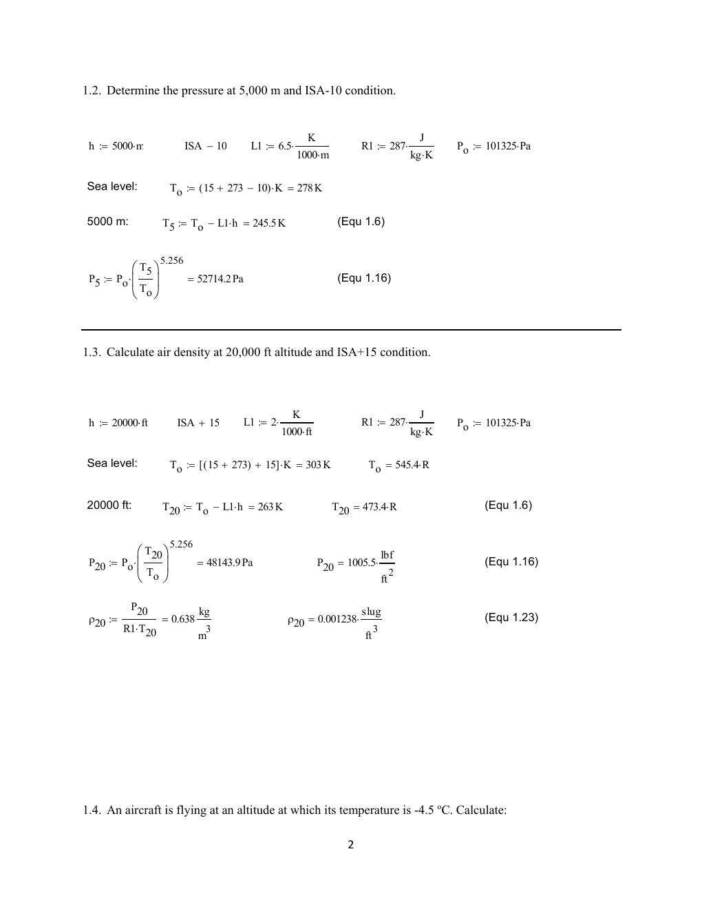 Preview page 3 of Solution Manual For Aircraft Performance, An Engineering Approach 2nd Edition by Mohammad H. Sadraey All Chapters 1- 10