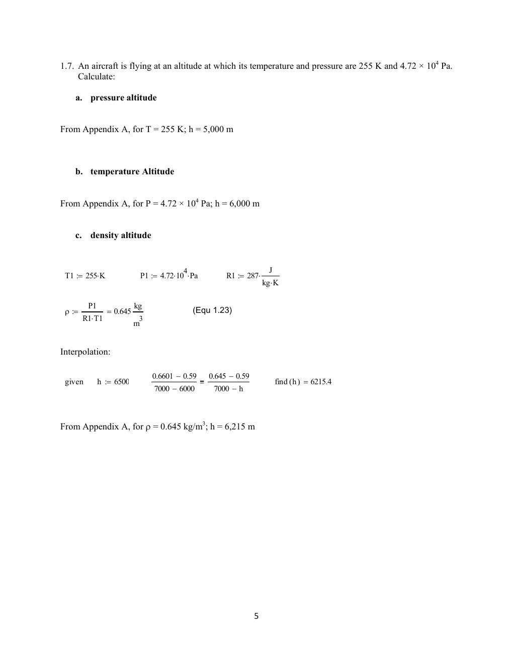 Preview page 6 of Solution Manual For Aircraft Performance, An Engineering Approach 2nd Edition by Mohammad H. Sadraey All Chapters 1- 10