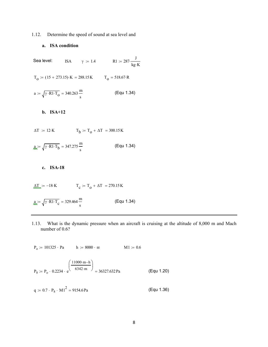 Preview page 9 of Solution Manual For Aircraft Performance, An Engineering Approach 2nd Edition by Mohammad H. Sadraey All Chapters 1- 10
