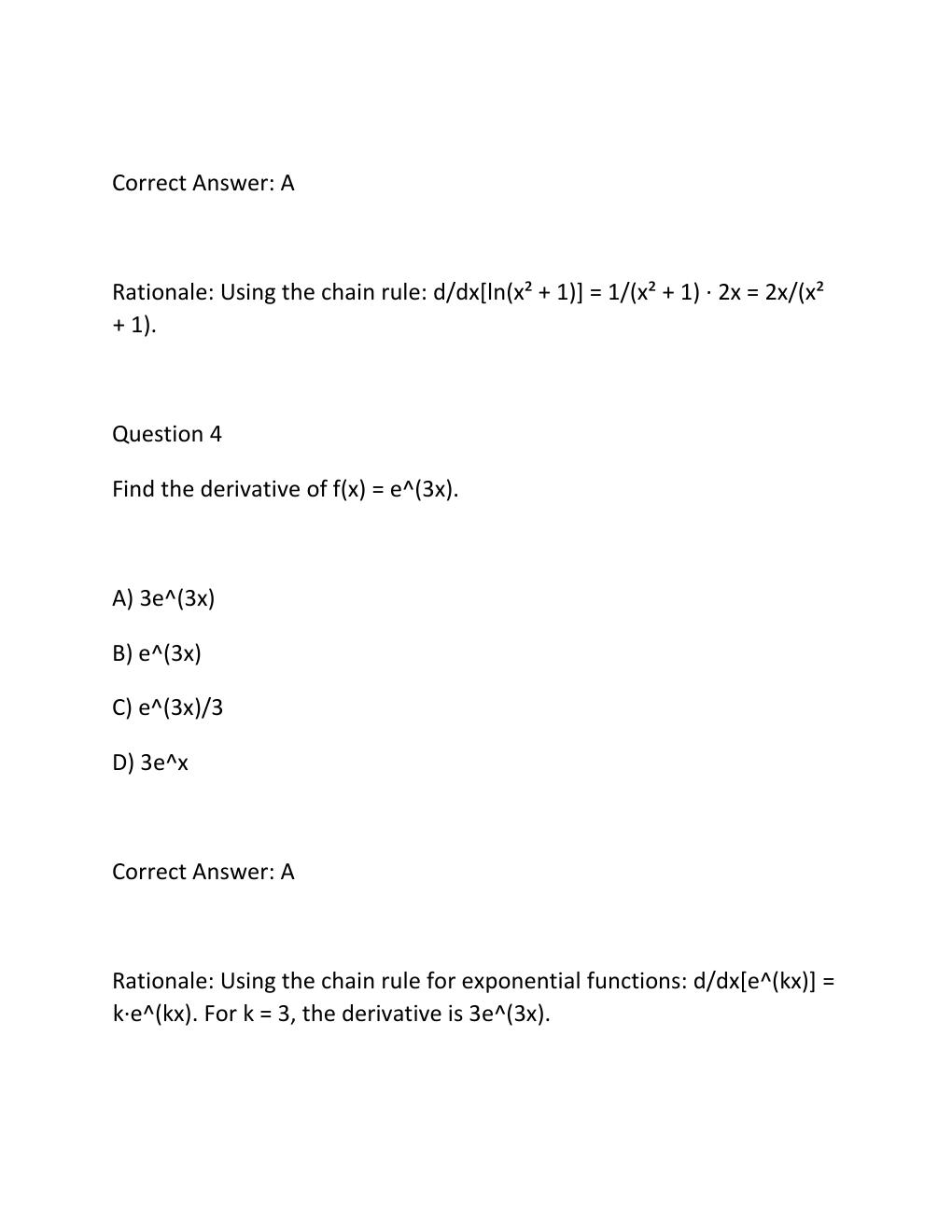 Preview page 3 of MAT 251  Benchmark 2- Checkpoints 1-2 Complete Question Practice Test Bank  StraighterL