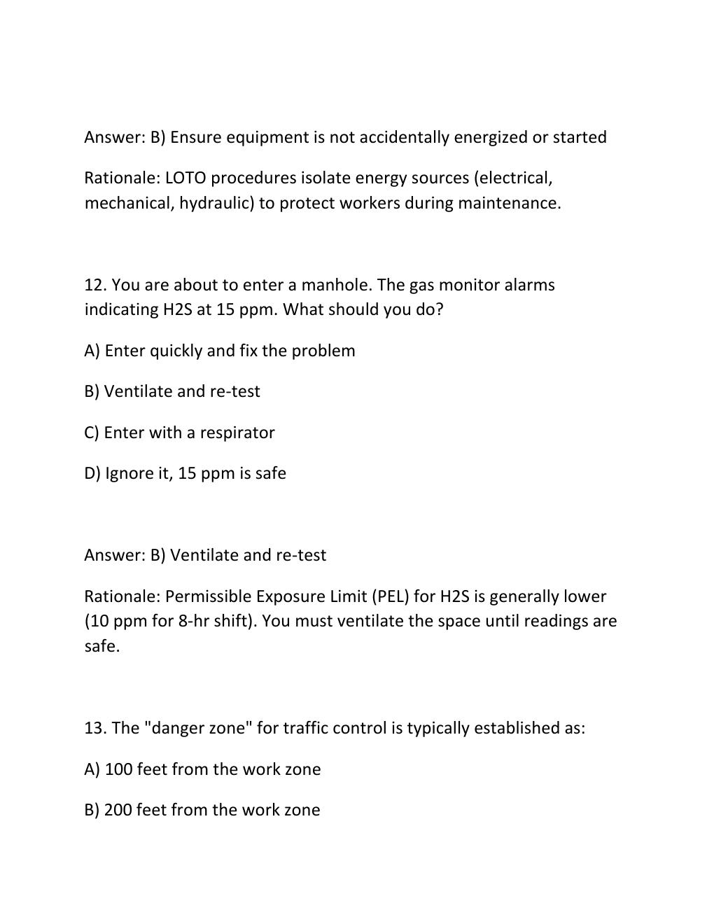Preview page 7 of CWEA COLLECTION SYSTEMS MAINTENANCE GRADE 1 EXAM Complete Practice Test Bank