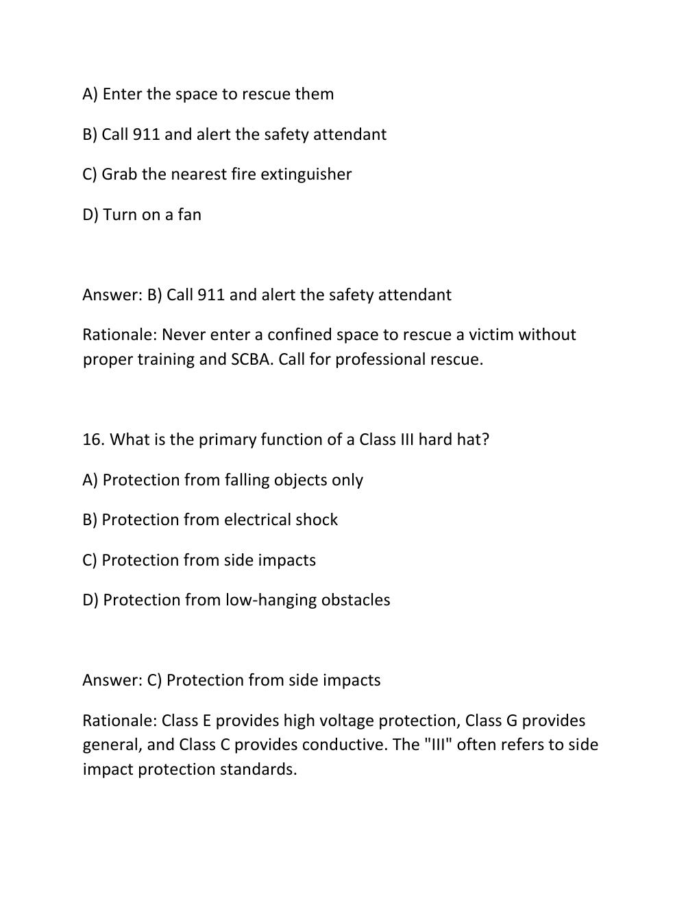 Preview page 9 of CWEA COLLECTION SYSTEMS MAINTENANCE GRADE 1 EXAM Complete Practice Test Bank