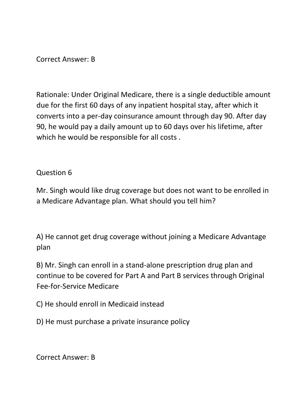 Preview page 5 of AHIP FINAL EXAM – MEDICARE CERTIFICATION Complete Practice Test Bank