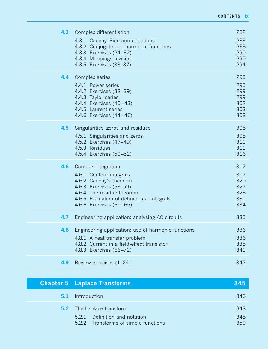 Preview page 10 of Advanced Modern Engineering Mathematics 4th  Edition By Glyn James
