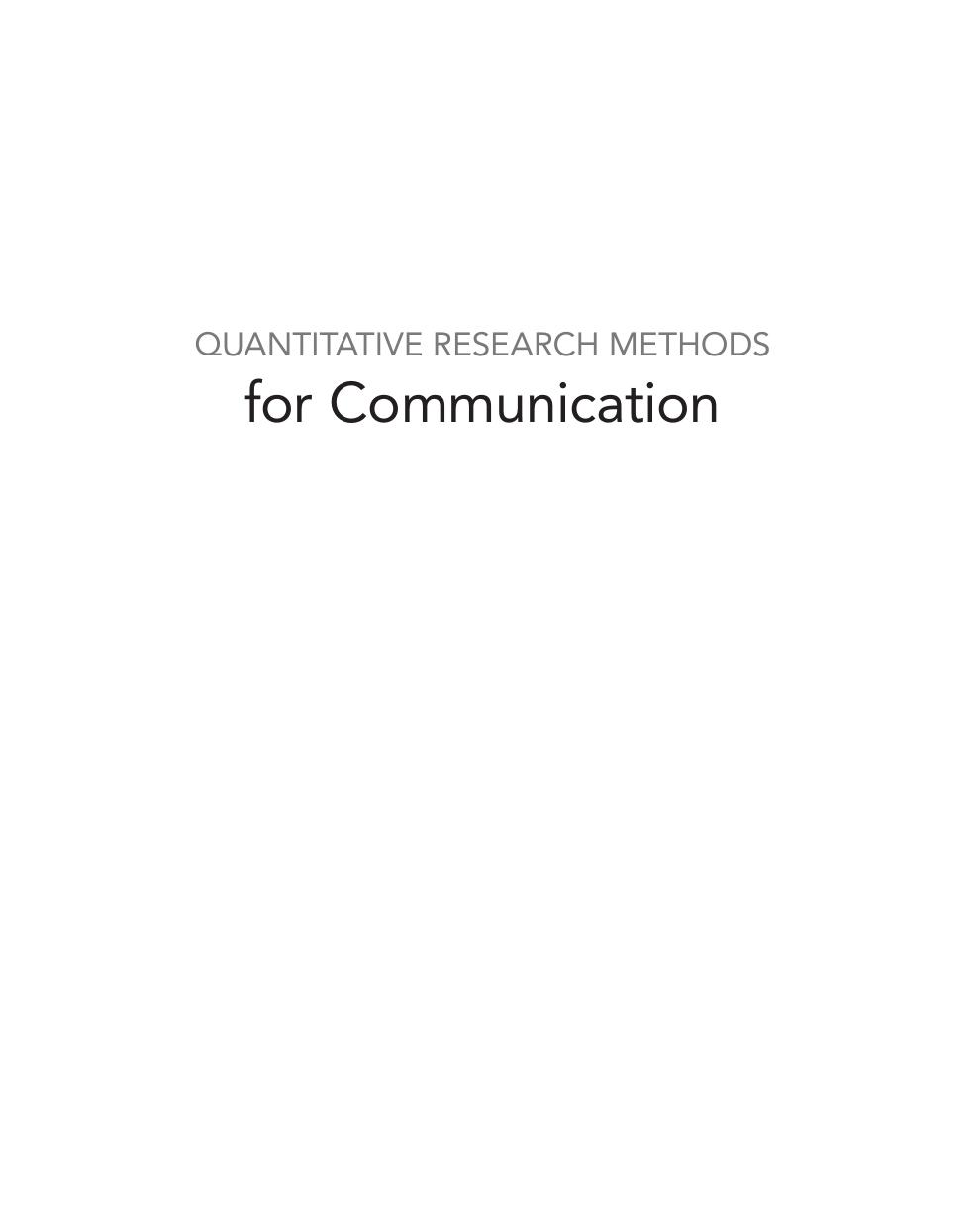 Preview page 2 of Quantitative Research Methods for Communication A Hands-On Approach 4th Edition By Jason Wrench, Candice Thomas-Maddox,