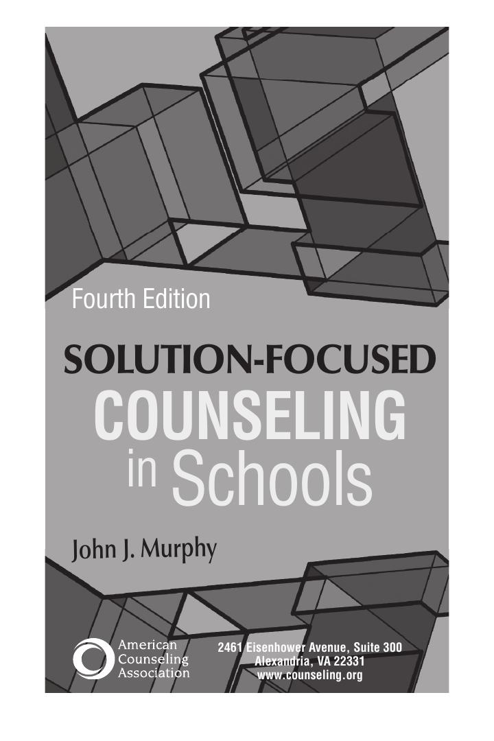 Preview page 3 of Solution-Focused Counseling in Schools 4th Edition By John Murphy eBook