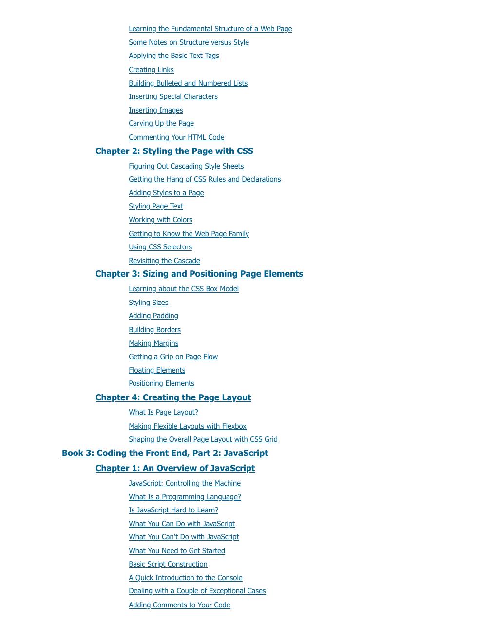 Preview page 3 of (EPUB) eBook Web Coding & Development All-in-One For Dummies 2nd Edition By Paul McFedries