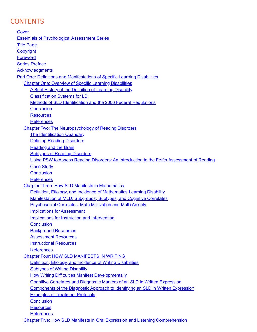 Preview page 2 of (EPUB) Essentials of Specific Learning Disability Identification - Alfonso, Vincent C.;Flanagan, Dawn P.;