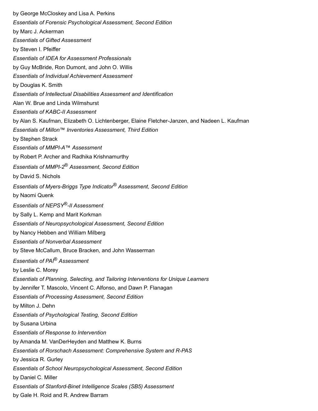 Preview page 8 of (EPUB) Essentials of Specific Learning Disability Identification - Alfonso, Vincent C.;Flanagan, Dawn P.;
