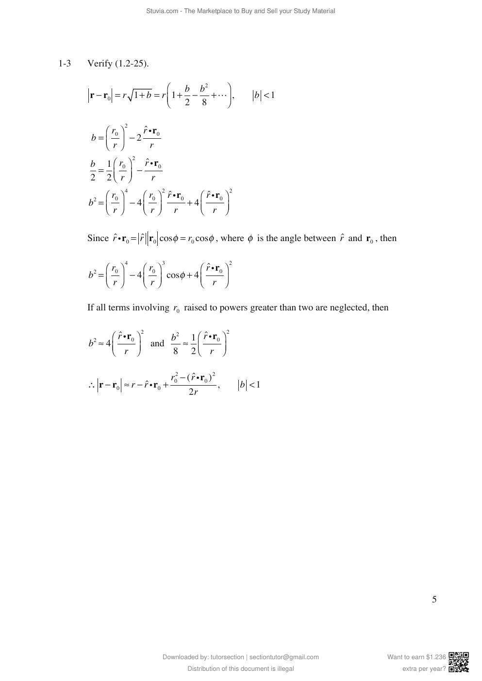 Preview page 6 of SOLUTIONS  MANUAL for An Introduction to  Sonar Systems  Engineering, 2e  by Lawrence J.  Ziomek  (All Chapters)