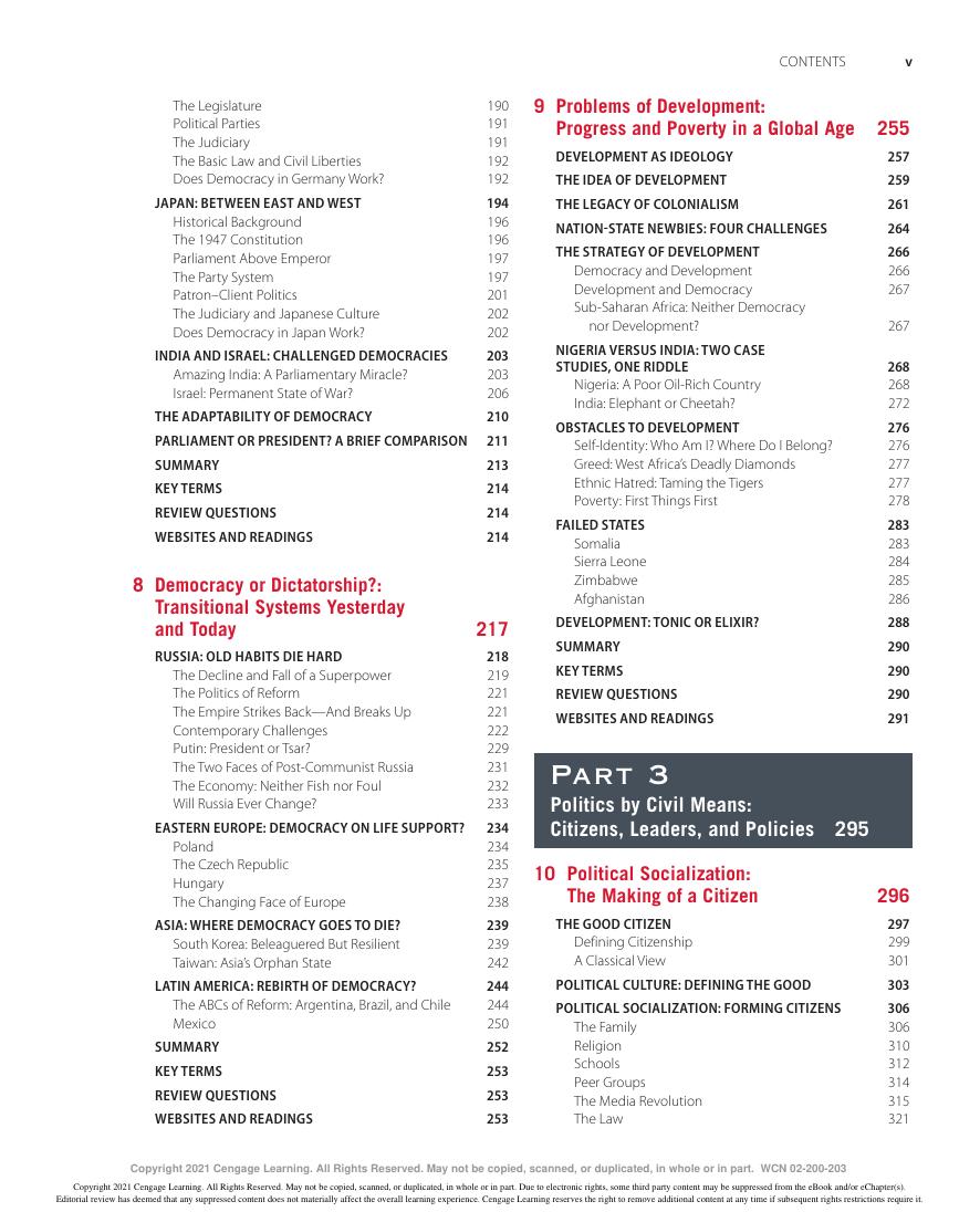 Preview page 7 of Understanding Politics Ideas Institutions and Issues 13th Edition By Thomas Magstadt