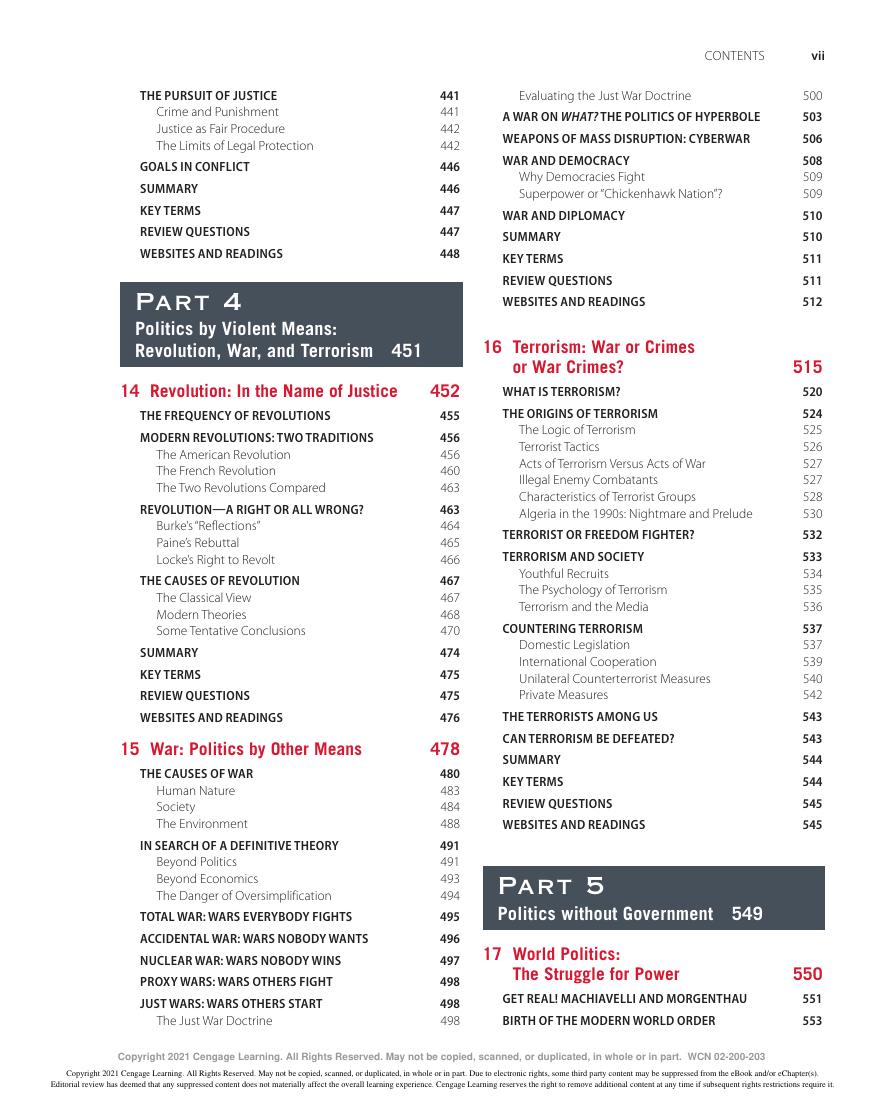 Preview page 9 of Understanding Politics Ideas Institutions and Issues 13th Edition By Thomas Magstadt