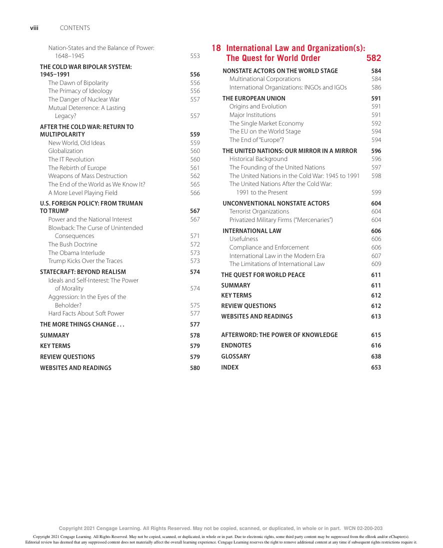 Preview page 10 of Understanding Politics Ideas Institutions and Issues 13th Edition By Thomas Magstadt