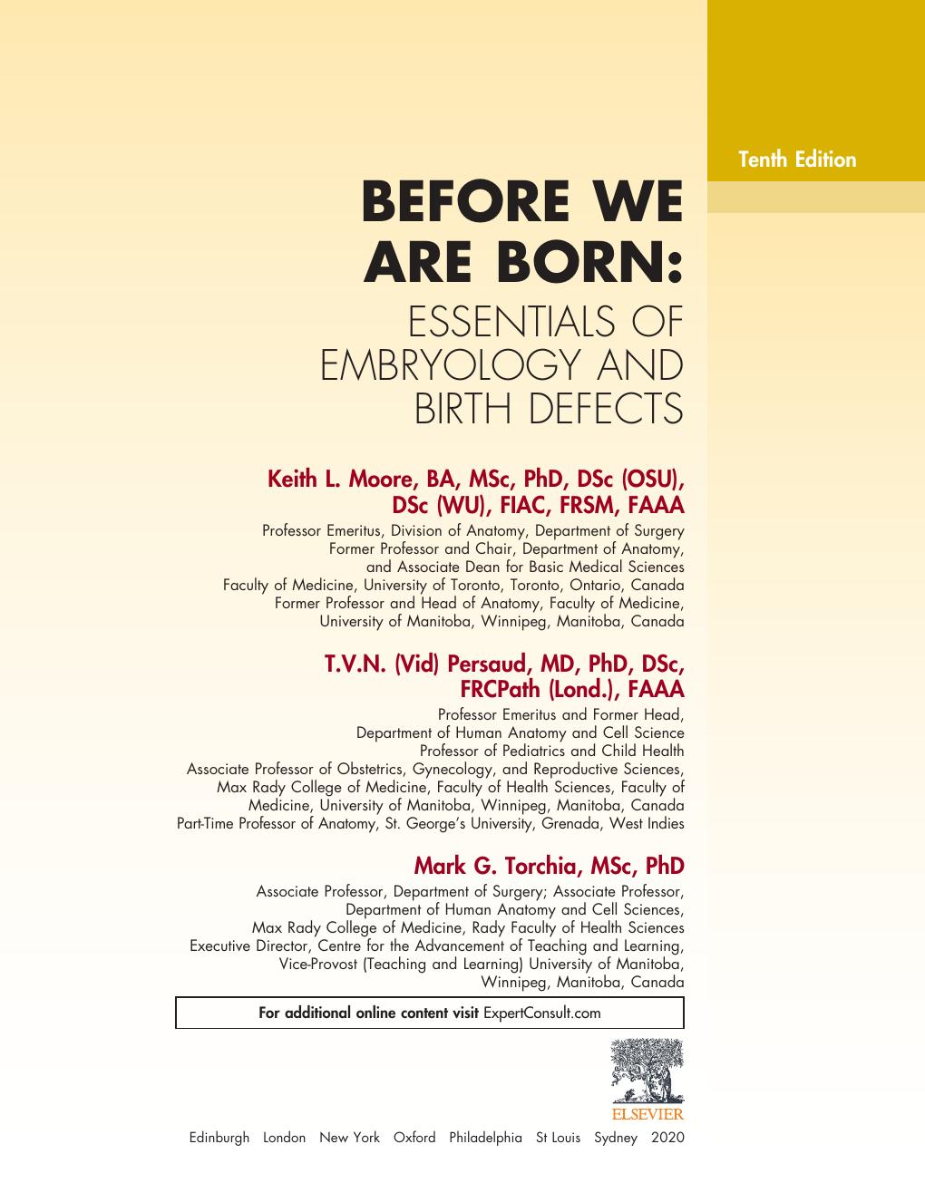 Preview page 4 of eBook Before We Are Born 10th Edition By Keith Moore