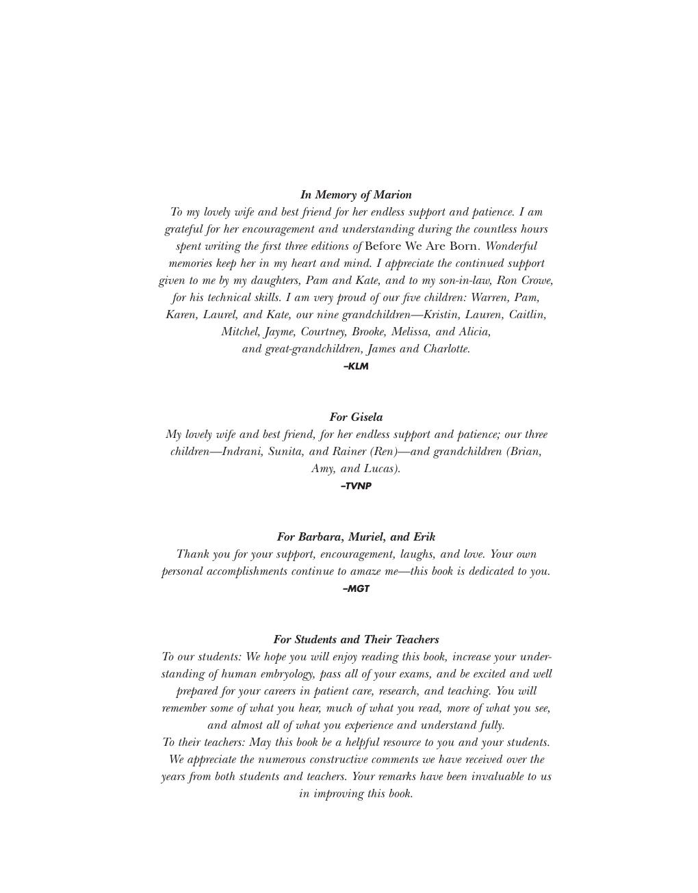 Preview page 6 of eBook Before We Are Born 10th Edition By Keith Moore