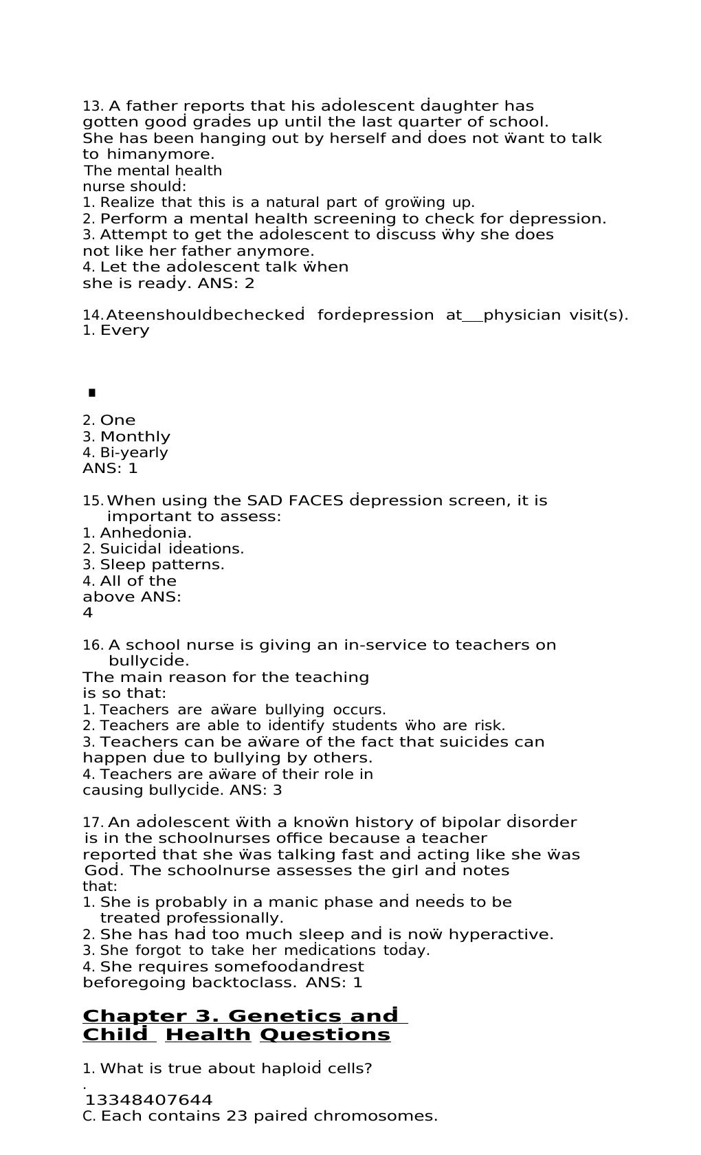 Preview page 6 of Test Bank Burns Pediatric Primary Care 8th Edition
