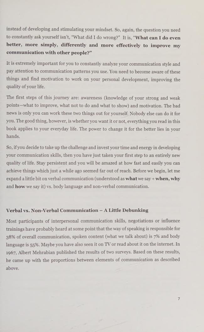 Preview page 9 of (scan copy) eBook Communication Skills A Practical Guide to Improving Your Social Intelligence, Presentation, Persuasion
