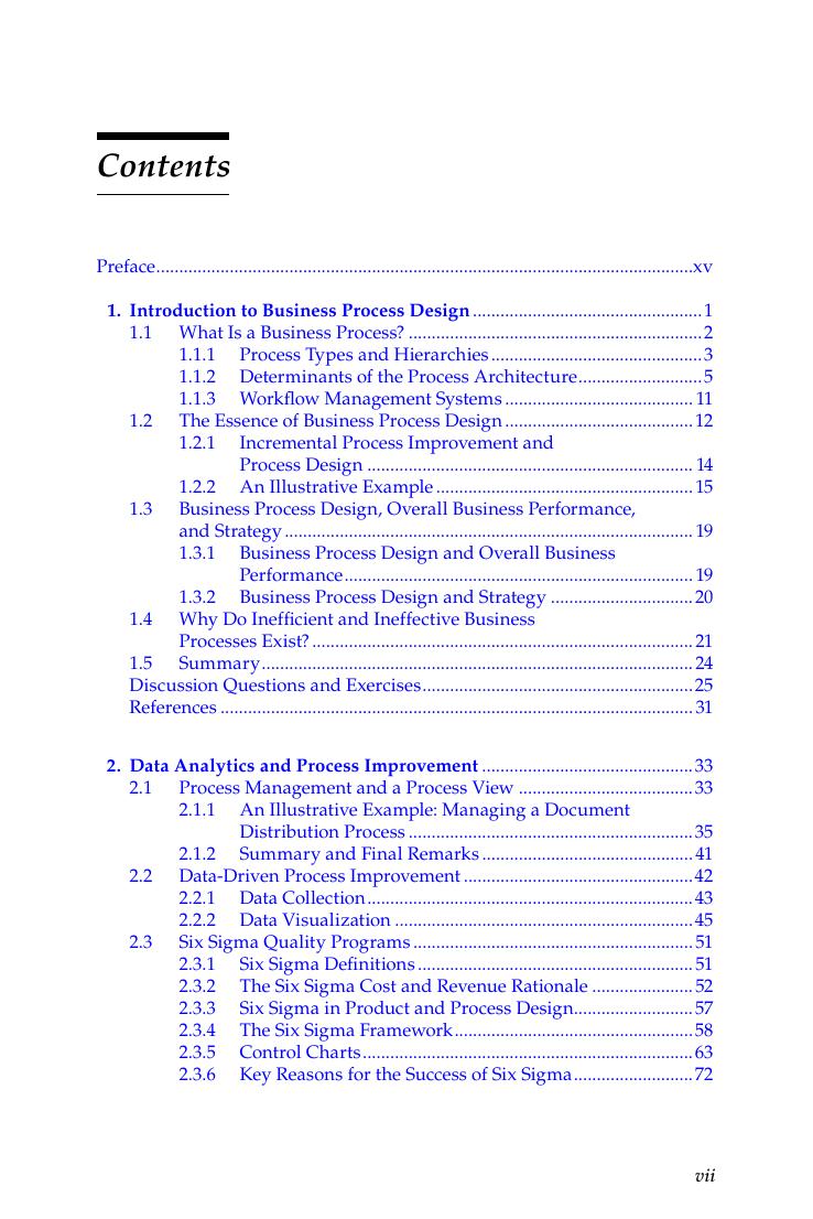 Preview page 8 of eBook Business Process Analytics Modeling, Simulation, and Design 4th Edition By Manuel Laguna, Johan Marklund