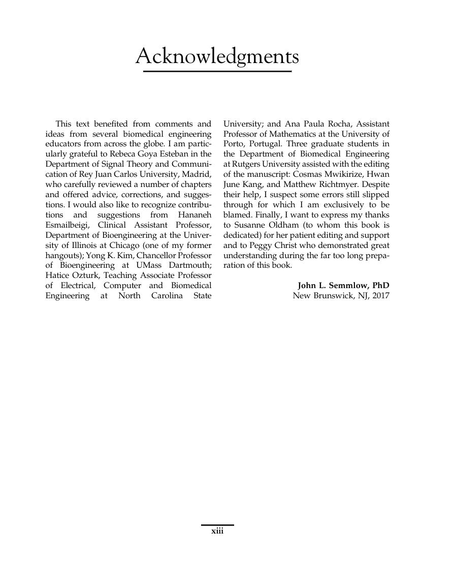 Preview page 8 of eBook Circuits, Signals and Systems for Bioengineers 3rd Edition By John Semmlow