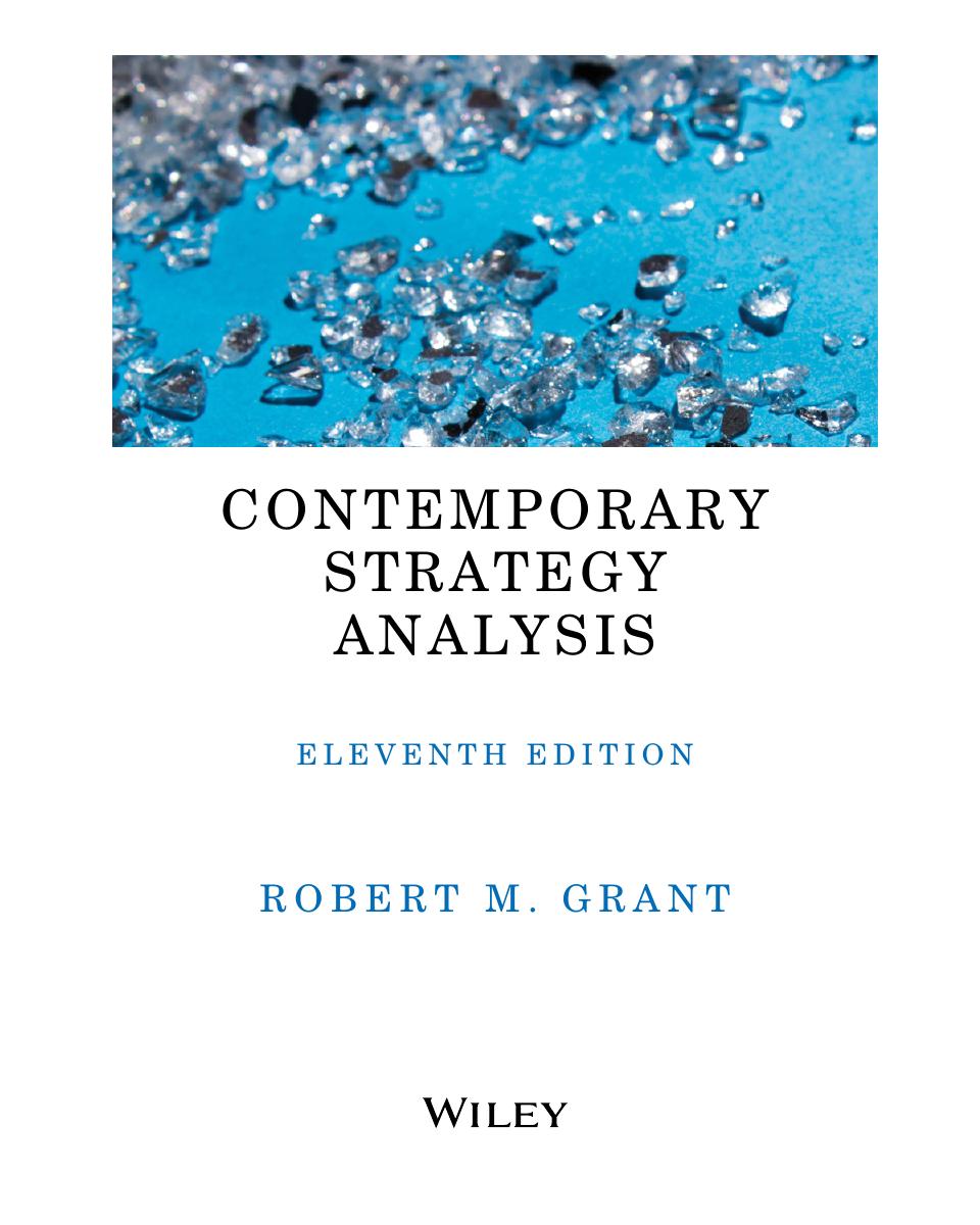 Preview page 5 of eBook Contemporary Strategy Analysis 11th Edition By Robert Grant