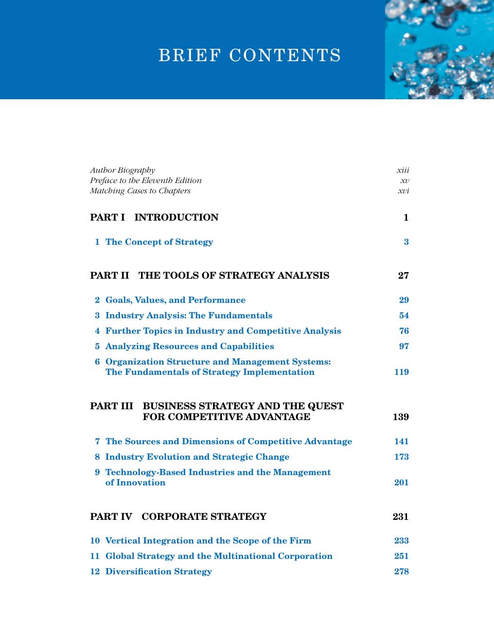 Preview page 7 of eBook Contemporary Strategy Analysis 11th Edition By Robert Grant