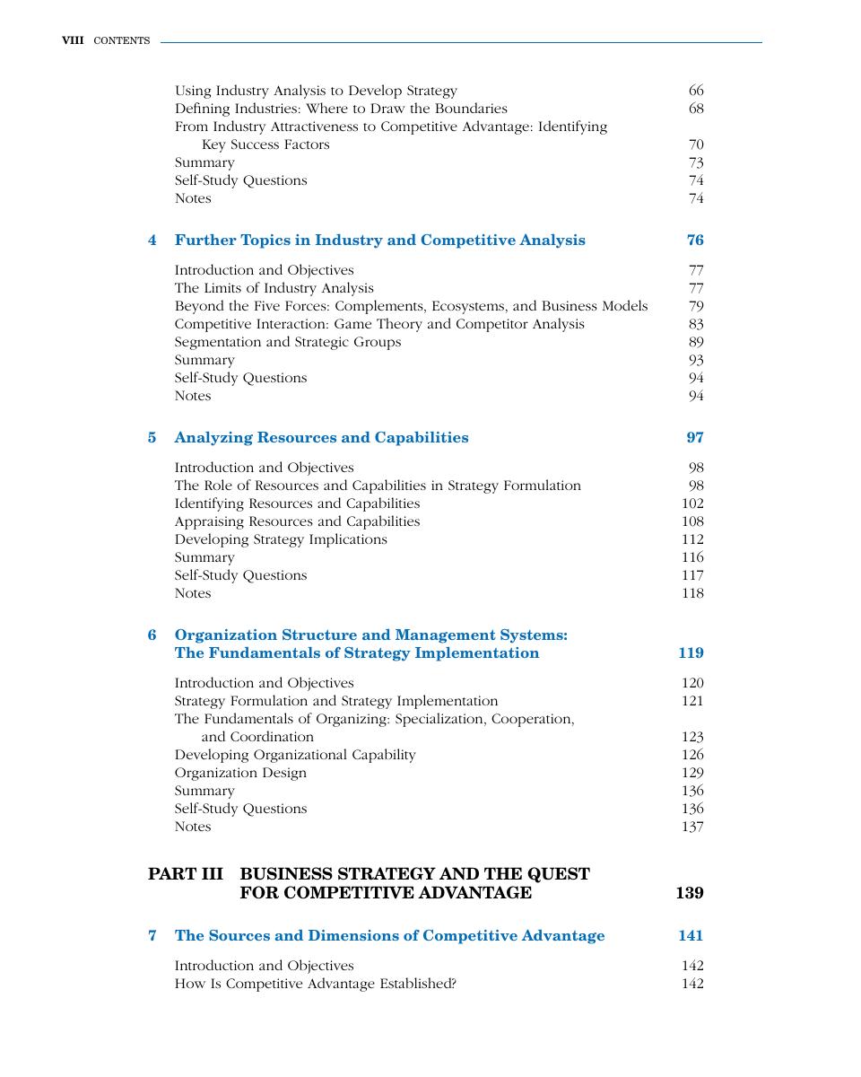 Preview page 10 of eBook Contemporary Strategy Analysis 11th Edition By Robert Grant