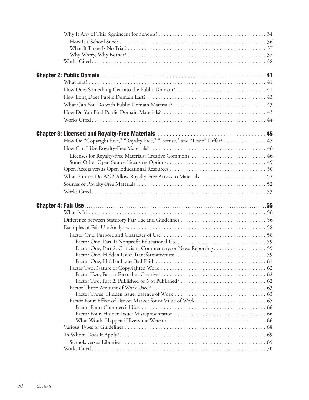 Preview page 7 of eBook Copyright for Schools A Practical Guide 6th Edition By Carol Simpson, Sara Wolf