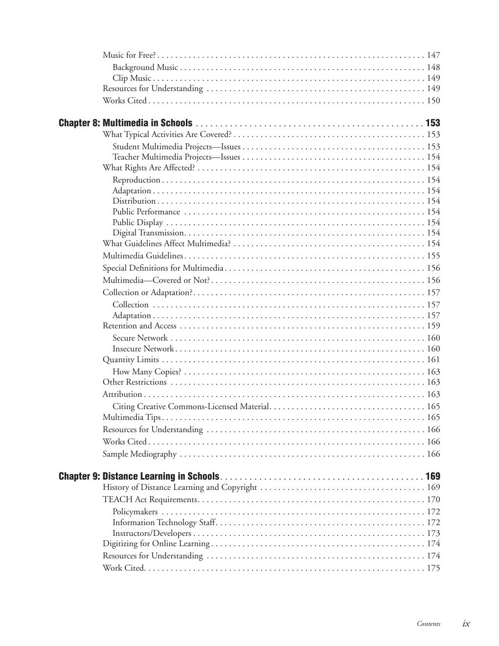 Preview page 10 of eBook Copyright for Schools A Practical Guide 6th Edition By Carol Simpson, Sara Wolf