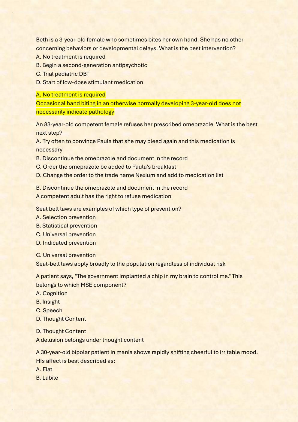 Preview page 6 of NR607 CEA EXAM /NR607 CEA EXAM REVIEW