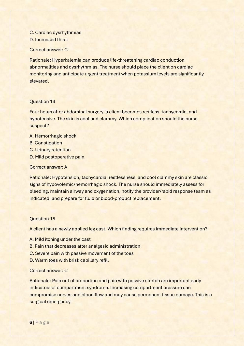 Preview page 6 of NSG 4800 COMPS FINAL EXAM