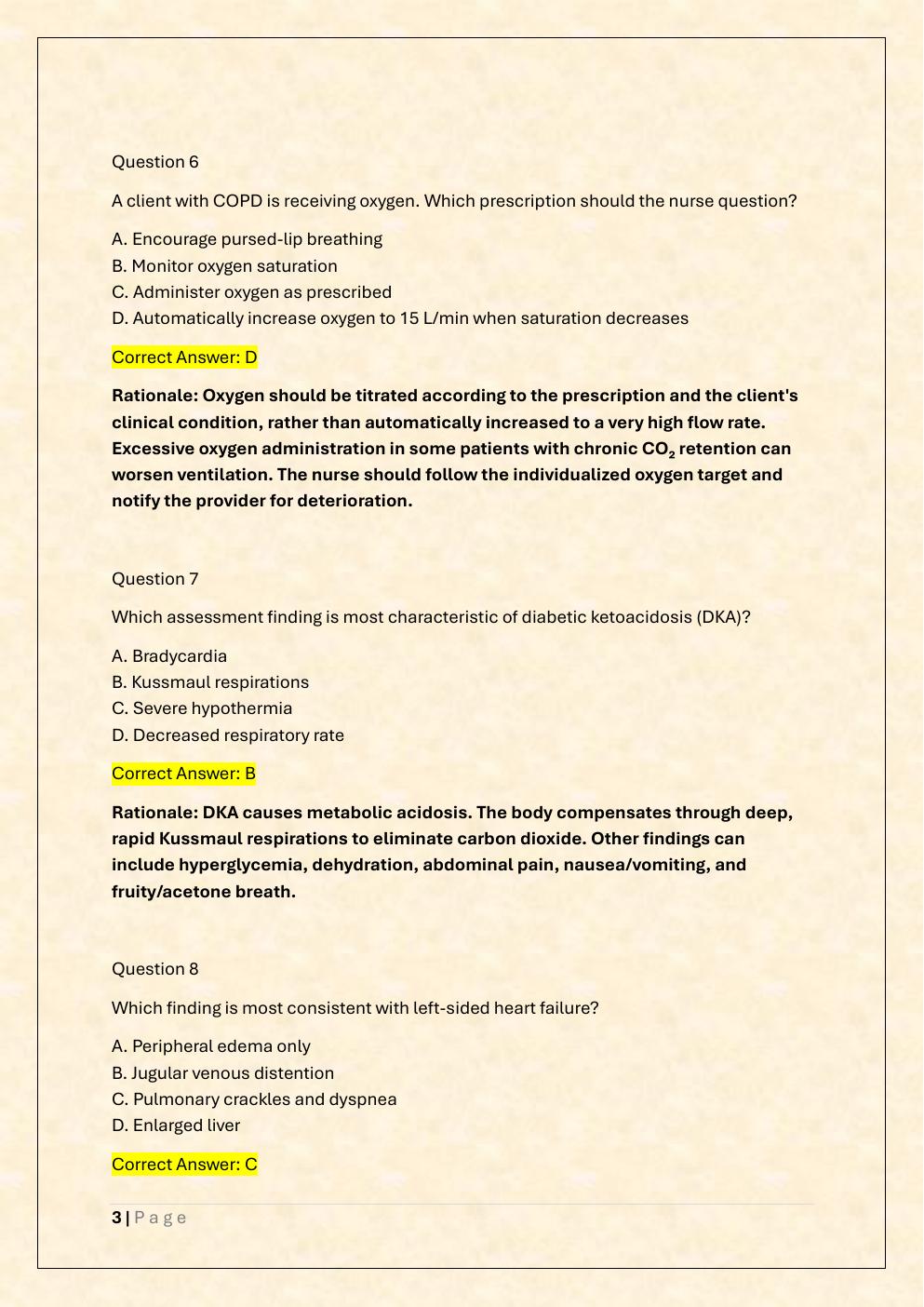 Preview page 3 of NSG 4800 COMPS EXAM
