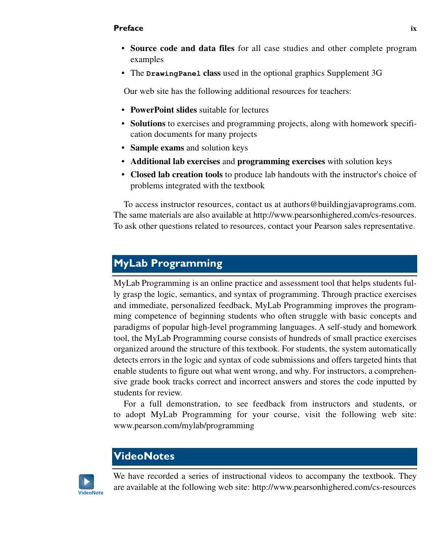 Preview page 10 of Building Java Programs A Back to Basics Approach 5th Edition By Stuart Reges, Marty Stepp