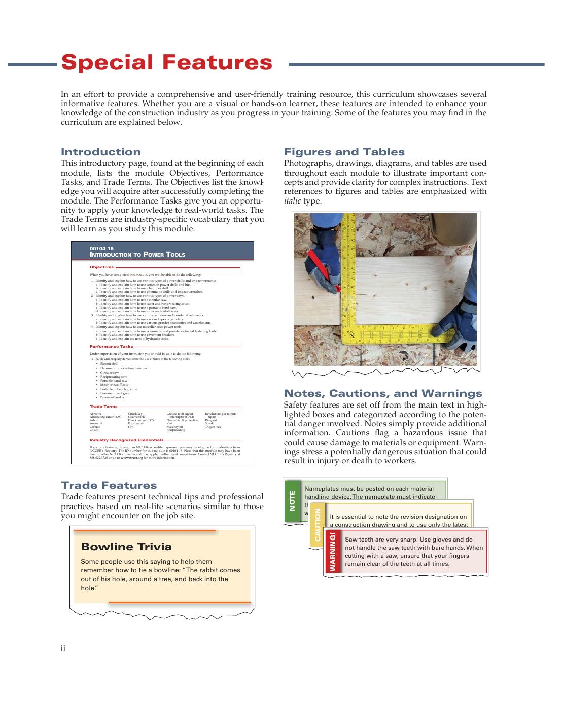 Preview page 5 of Intermediate Rigger Trainee Guide 3rd Edition By NCCER eBook PDF