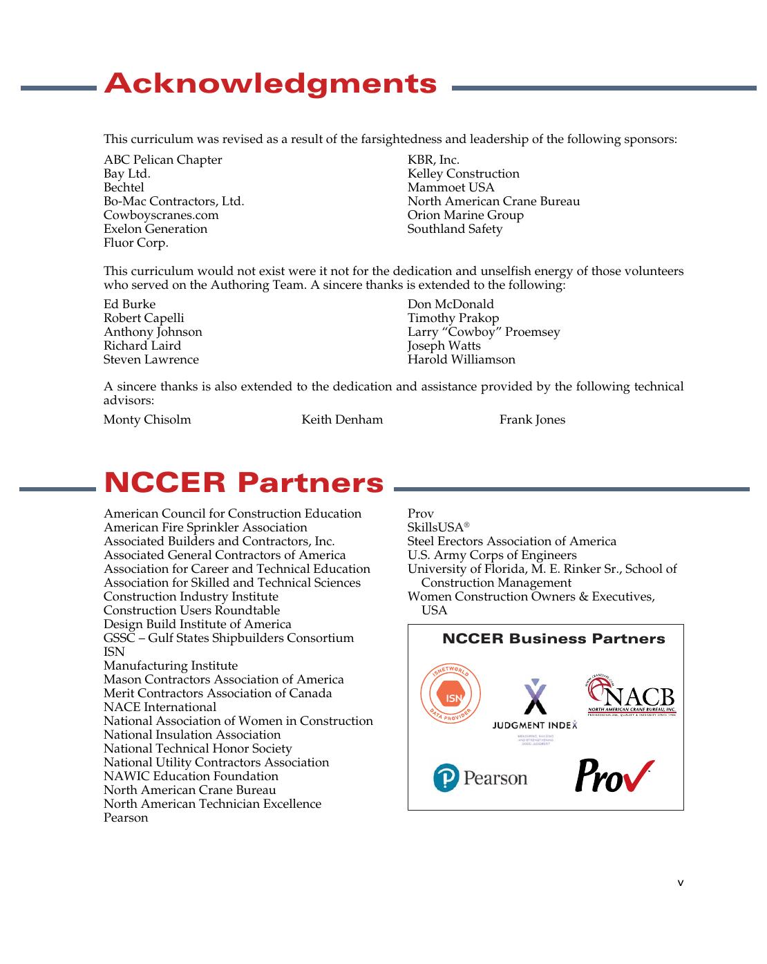 Preview page 8 of Intermediate Rigger Trainee Guide 3rd Edition By NCCER eBook PDF