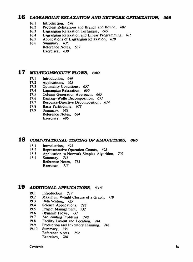 Preview page 10 of Network Flows Theory, Algorithms, and Applications 1st Edition By Ravindra K. Ahuja, Thomas L. Magnanti, James B. Orlin