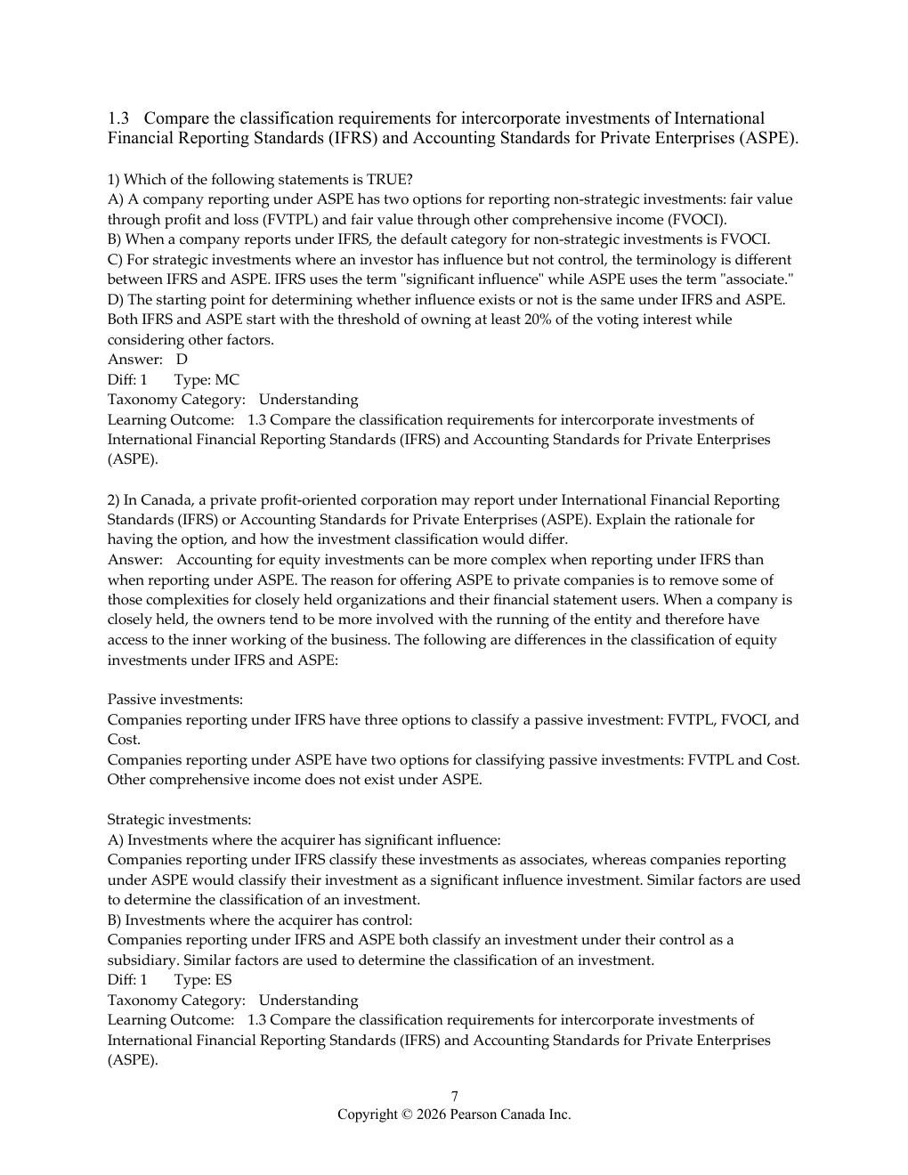 Preview page 7 of Test Bank Advanced Financial Accounting in Canada 2nd Edition Johnstone