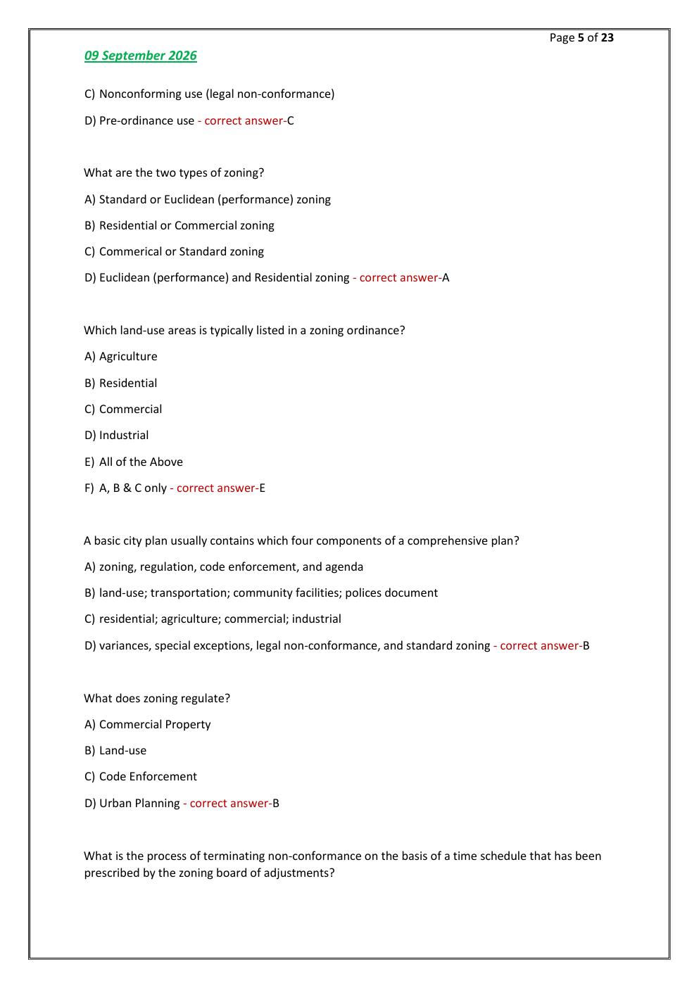 Preview page 5 of Basic Code Enforcement TEEX & TDLR EXAM 2026/2027  LATEST EXAM TEST UNDER NEW GUIDELINE 150 QUESTIONS  AND CORRECT ANSWE