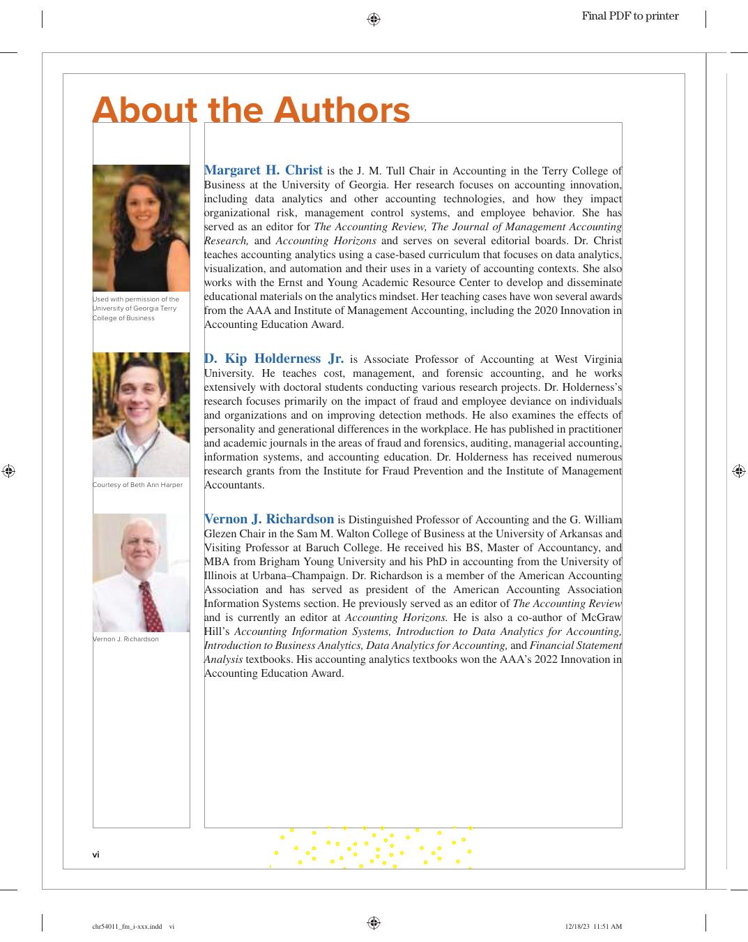 Preview page 7 of eBook Cost Accounting A Data Analytics Approach (2024 Release) By Margaret Christ