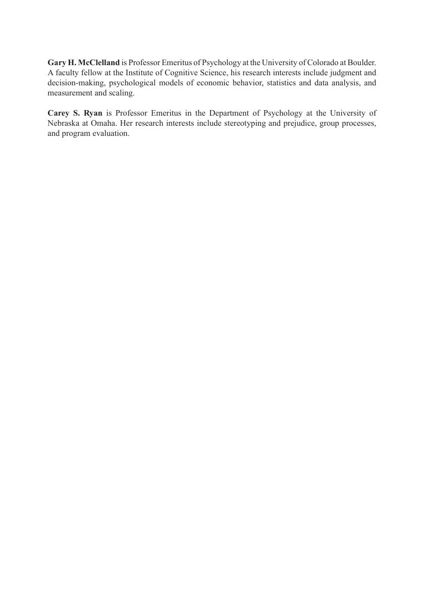 Preview page 5 of eBook Data Analysis A Model Comparison Approach to Regression, ANOVA, and Beyond 4th Edition By Joshua Correll, Abigail