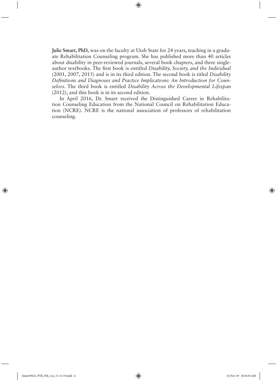 Preview page 3 of eBook Disability Across the Developmental Lifespan 2nd Julie Smart