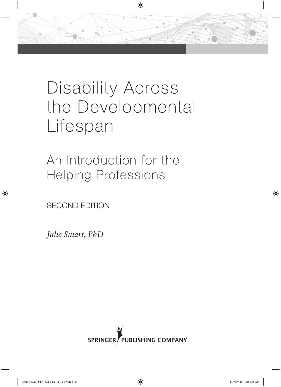 Preview page 4 of eBook Disability Across the Developmental Lifespan 2nd Julie Smart