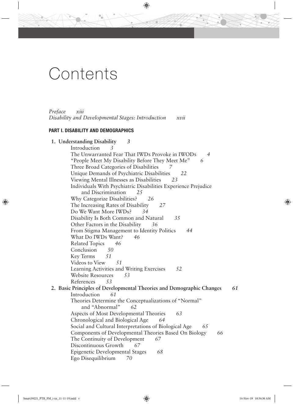 Preview page 6 of eBook Disability Across the Developmental Lifespan 2nd Julie Smart
