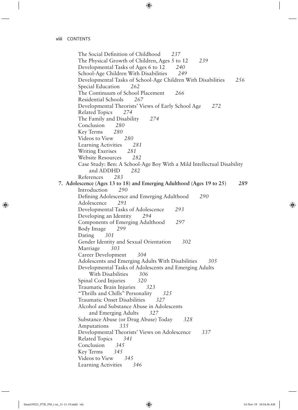 Preview page 9 of eBook Disability Across the Developmental Lifespan 2nd Julie Smart