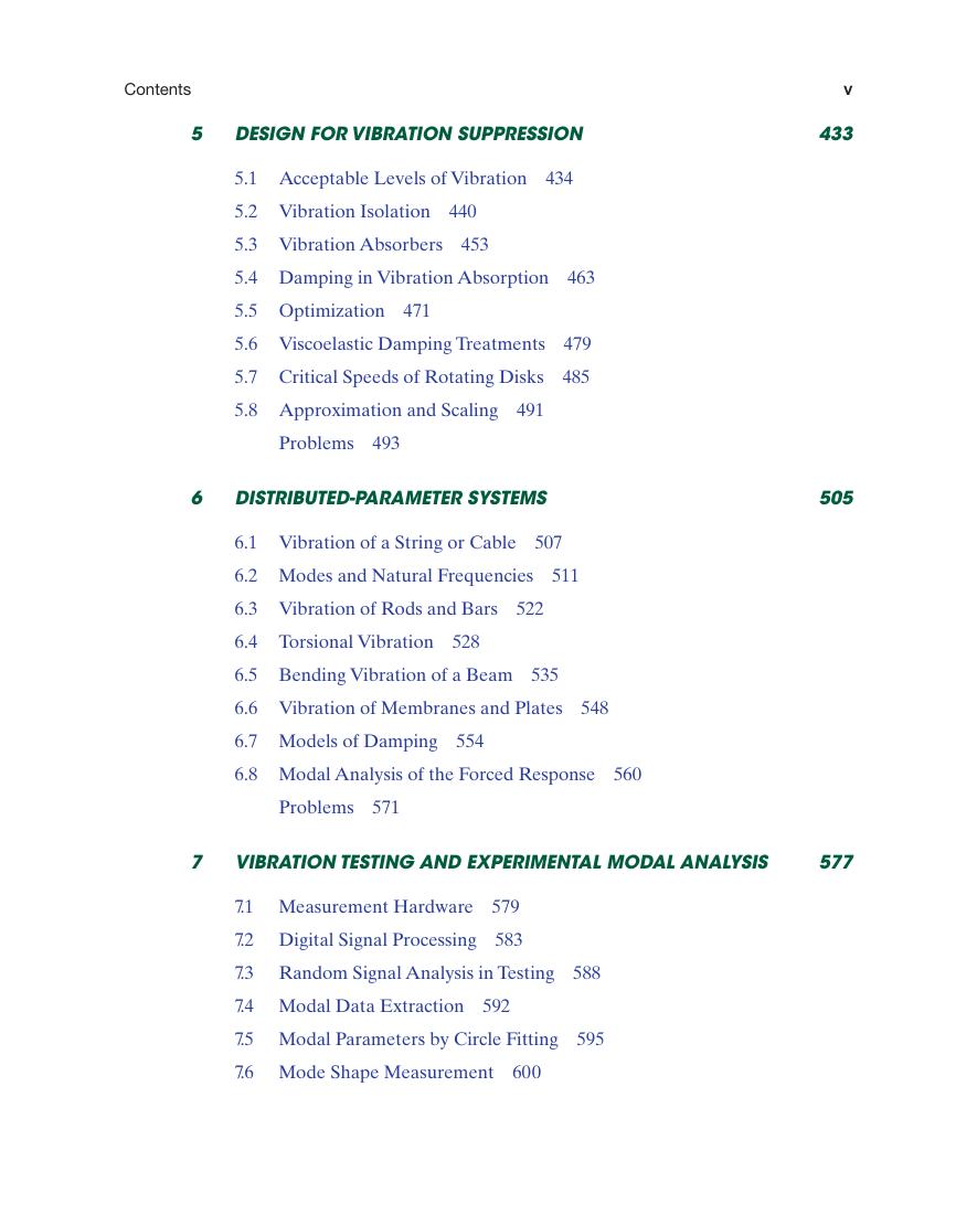 Preview page 6 of eBook Engineering Vibration 5th Edition By Daniel Inman