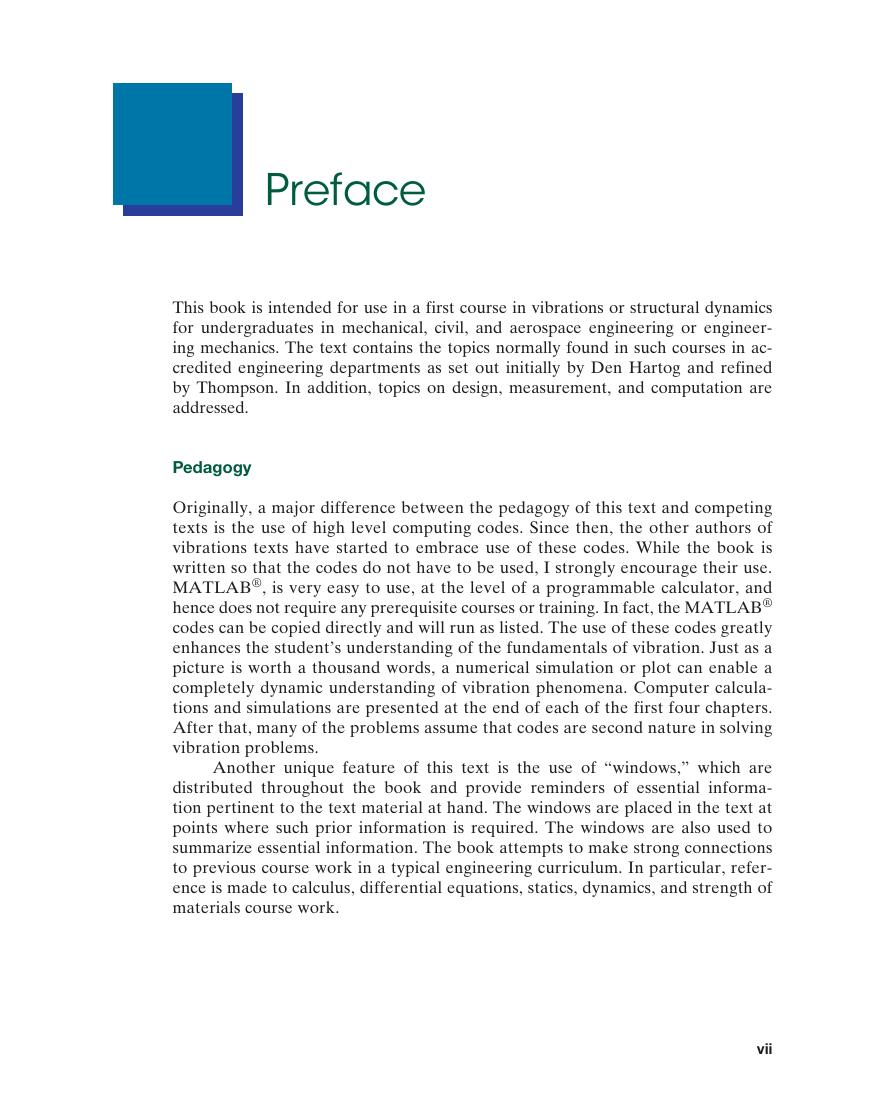 Preview page 8 of eBook Engineering Vibration 5th Edition By Daniel Inman