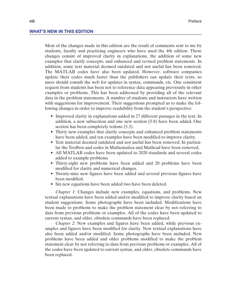Preview page 9 of eBook Engineering Vibration 5th Edition By Daniel Inman