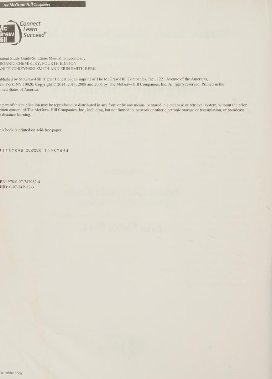 Preview page 4 of (scan copy) eBook Study Guide,Solutions Manual for Organic Chemistry 4th Edition By Janice Smith , Erin Smith Berk