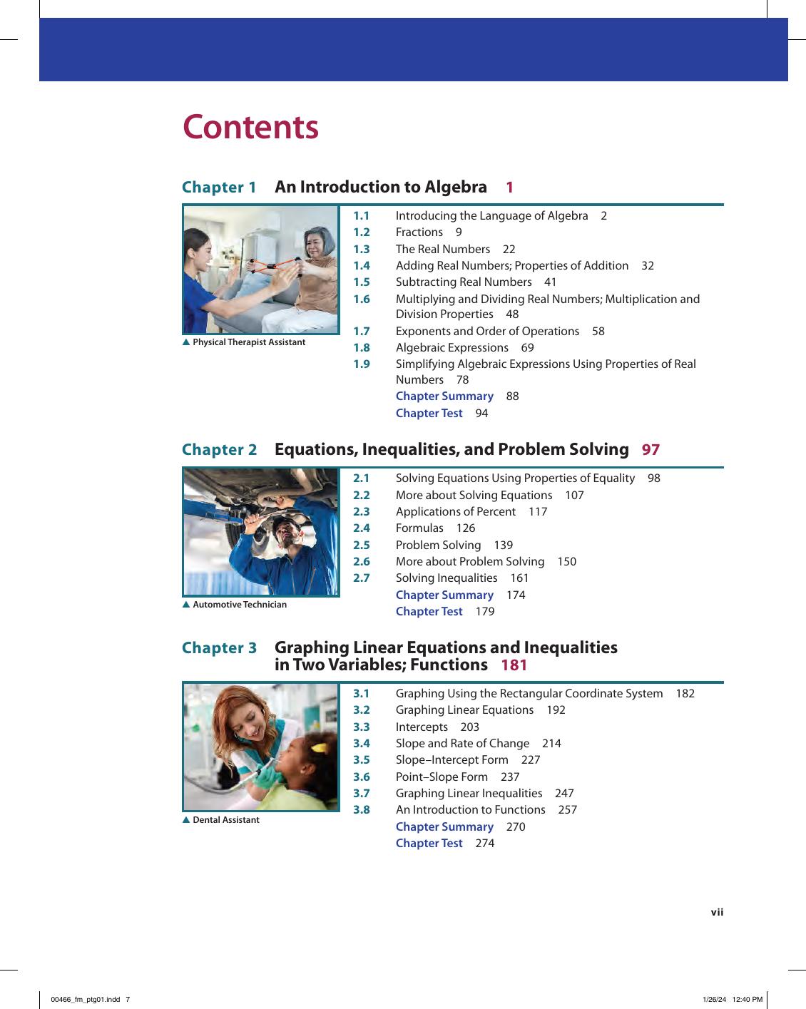 Preview page 9 of Elementary and Intermediate Algebra 6th Edition By Alan Tussy, David Gustafson