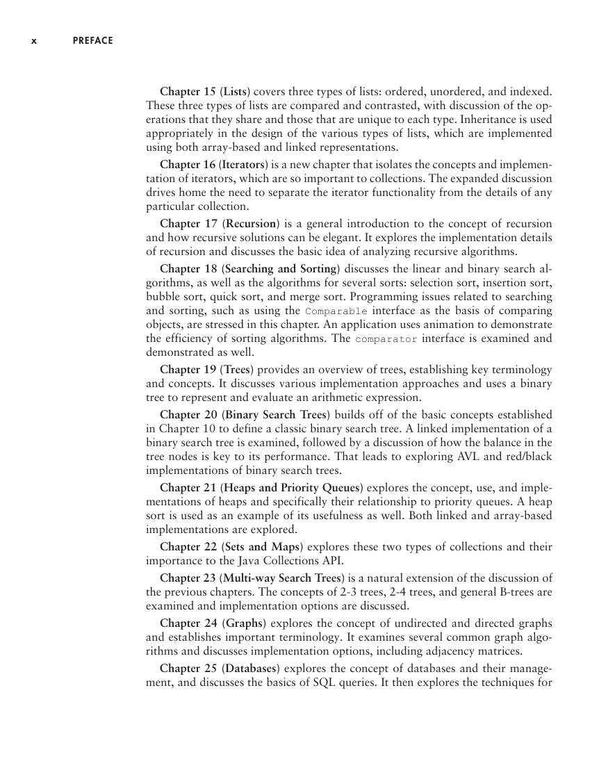 Preview page 7 of Java Foundations Introduction to Program Design and Data Structures 5th Edition By John Lewis, Peter DePasquale, Joe Cha